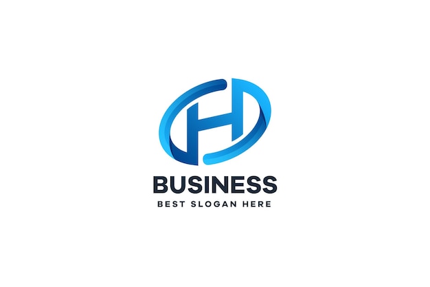 Abstract Letter H Business logo