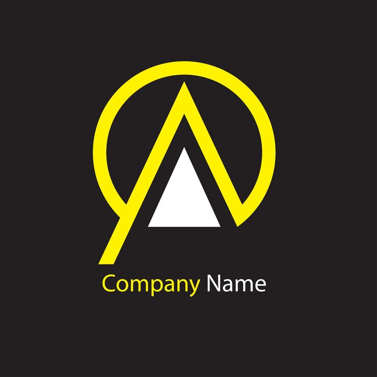 वेक्टर abstract letter a logo design template arrow creative sign vector icon