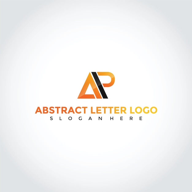 abstract letter logo design