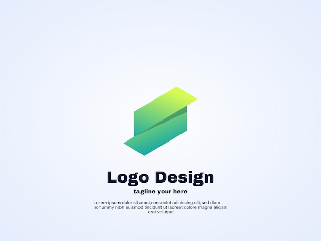 abstract letter s logo design template inspiration