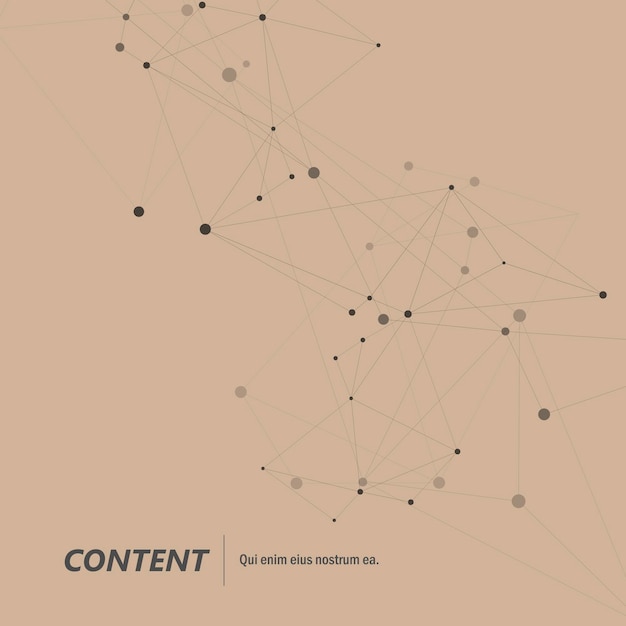 Аннотация на светлом фоне Концепция дизайна социальных сетей Технологический фон Синий геометрический фон Онлайн-концепция Концепция совместной работы Концепция бизнес-сети