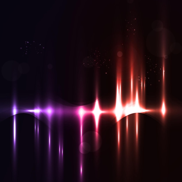 Abstract light background, futuristic illustration