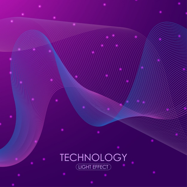 Abstract light background illustration design template