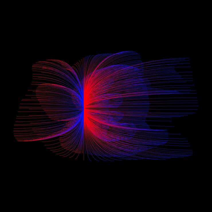 Vector abstract light flower stock vector
