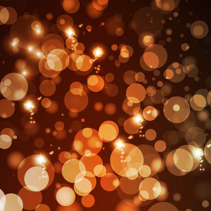 Vector abstract lights background
