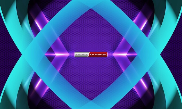 Vector abstract lights purple background