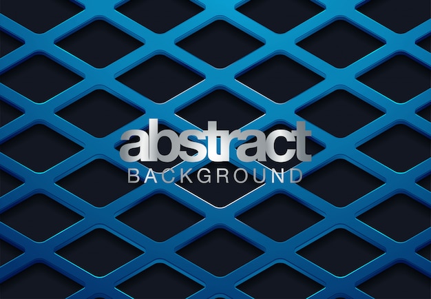 Vector abstract line black background