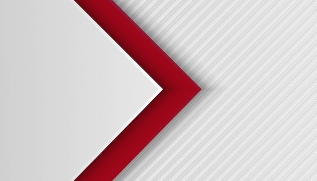 Abstract line light silver with red overlap layers background