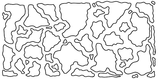 абстрактная линия топографического фона