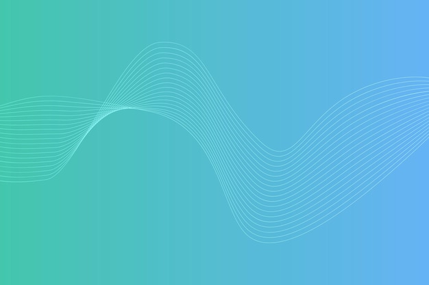 Abstract line wave gradient background