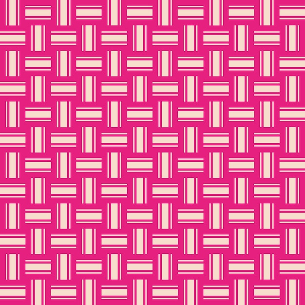 Vector abstract linen stripes vector geometric seamless pattern minimal knitted look trendy fashion colors