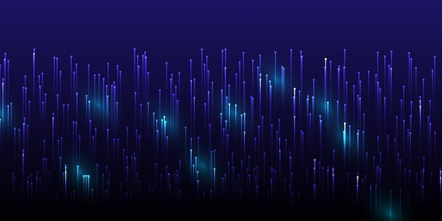 Linee astratte tecnologia futura connessione di rete digitale sfondo