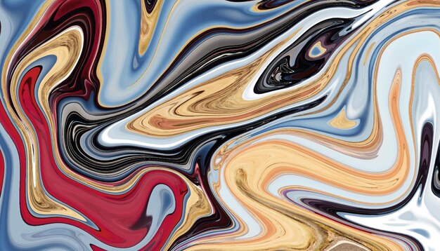 Vector abstract liquid background acrylic texture with marble pattern eps vector