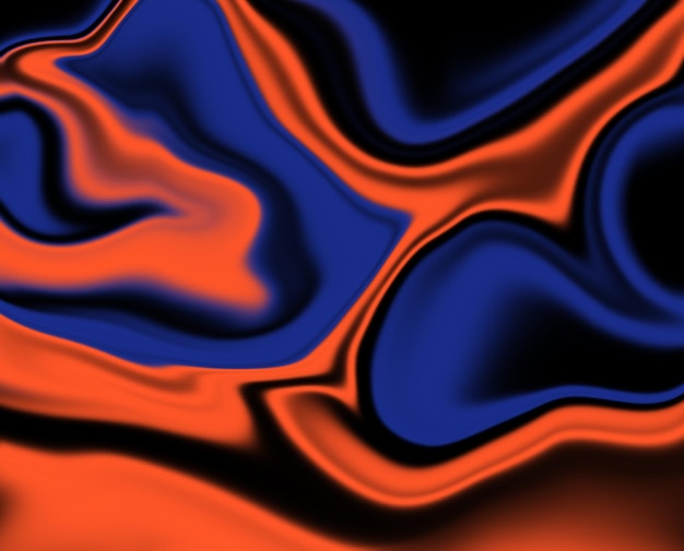 抽象的な液体の背景大理石のテクスチャインク波紋水彩デザイン
