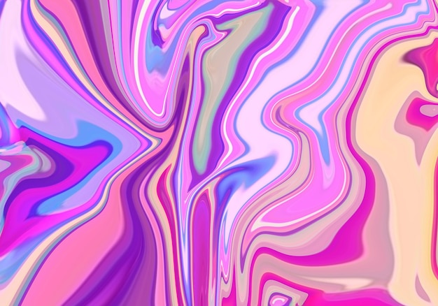 抽象的な液体の背景大理石のテクスチャインク波紋水彩デザイン