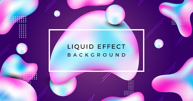 Abstract liquid background purple color