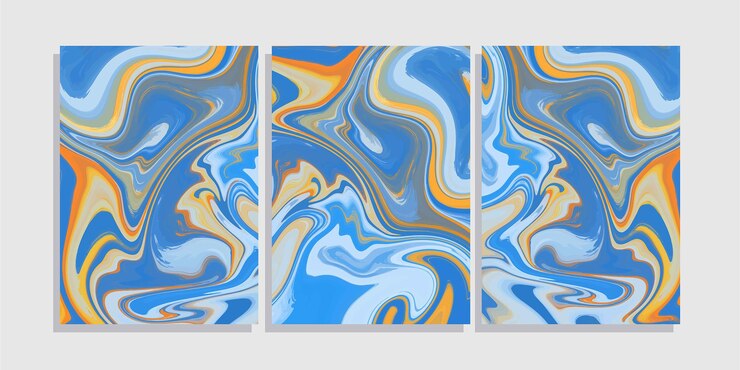 Abstract Liquid background