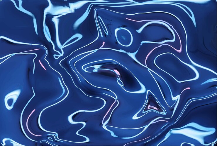 Vector abstract liquid marble background