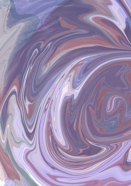 Vector abstract liquid marble cover