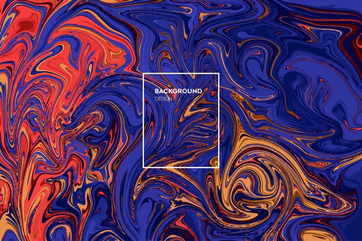 Vector abstract liquid marble texture modern background premium vector