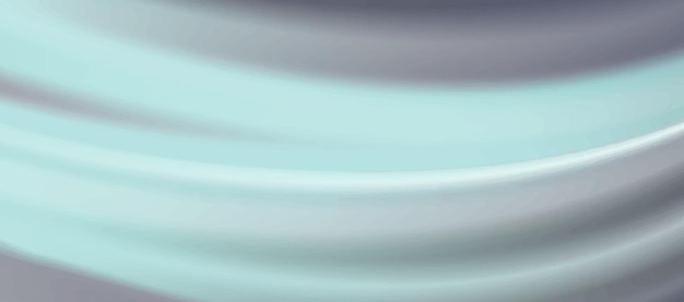 회색 및 청록색 색상 흐름이 있는 추상 액체 현대 배경