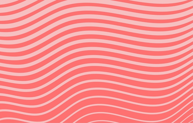 Abstract liquid red wave line background