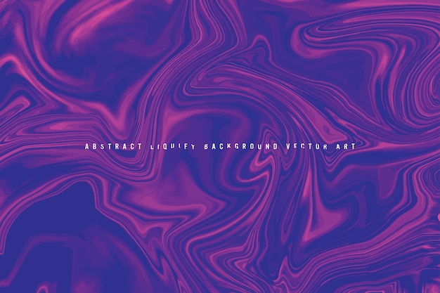 Abstract Liquify Background in Vector