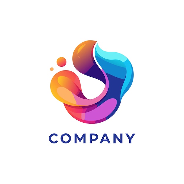 abstract logo design for any corporate business company