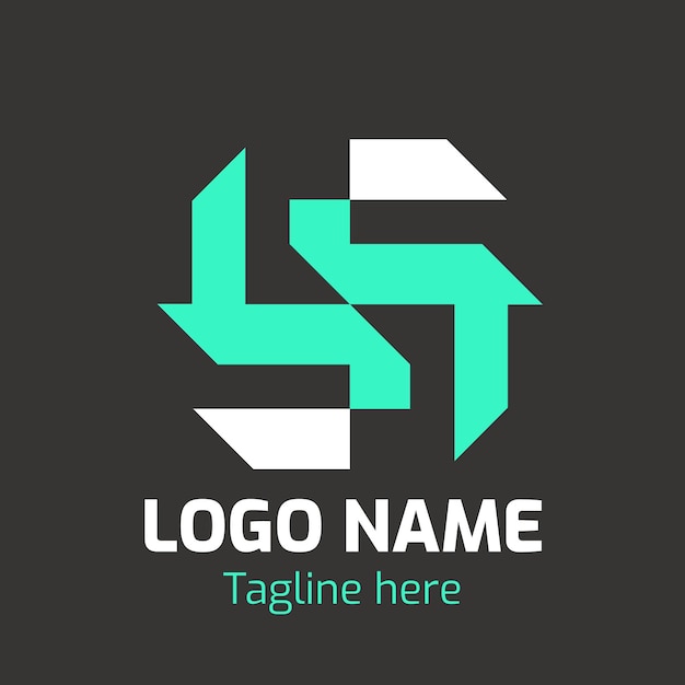 Abstract logo design for brand