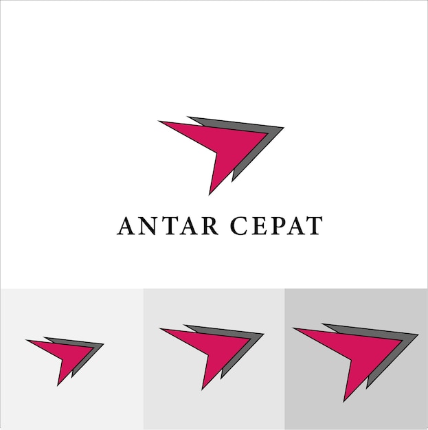 abstract logo design, can be used for brand and company