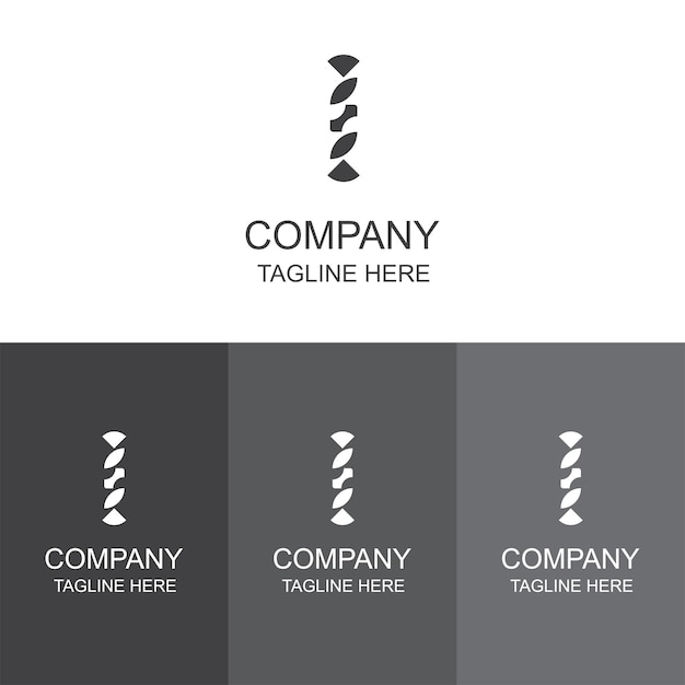 abstract logo design can be used for branding and business