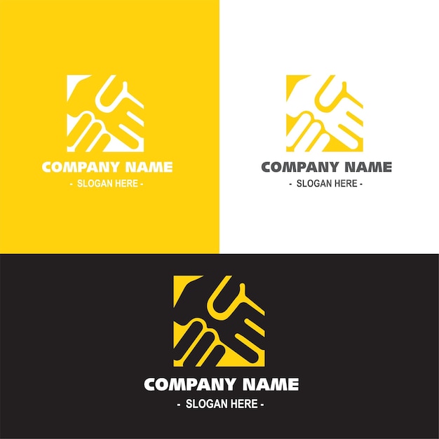 Abstract logo design template