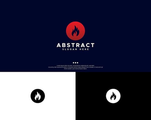 Abstract logo design template