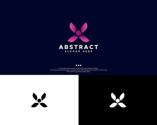 abstract logo design template