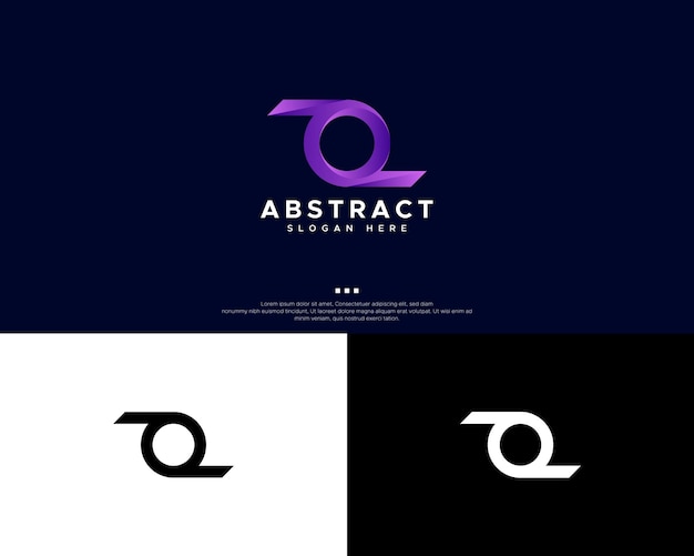 Abstract logo design template