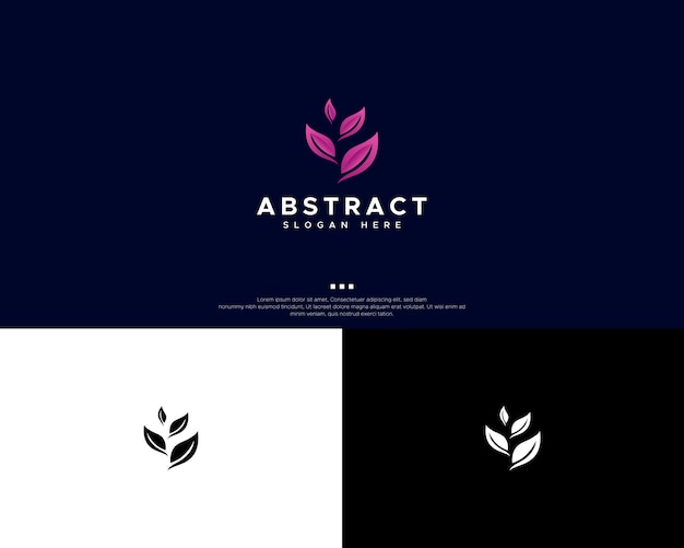 Abstract logo design template