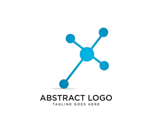 抽象的なロゴのデザインテンプレート