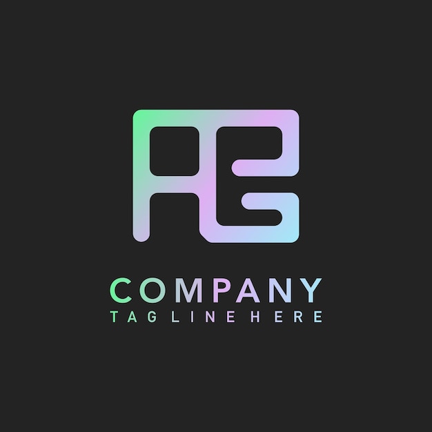 Abstract logo for tech industry