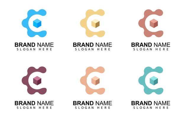 Vector abstract logo template