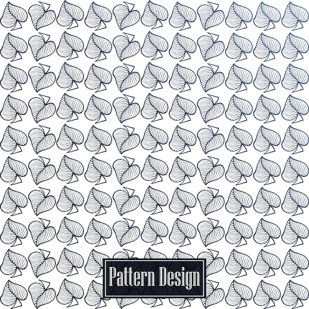 Vector abstract love icon decoration pattern background vector