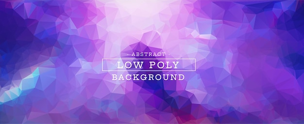 abstract low poly background modern