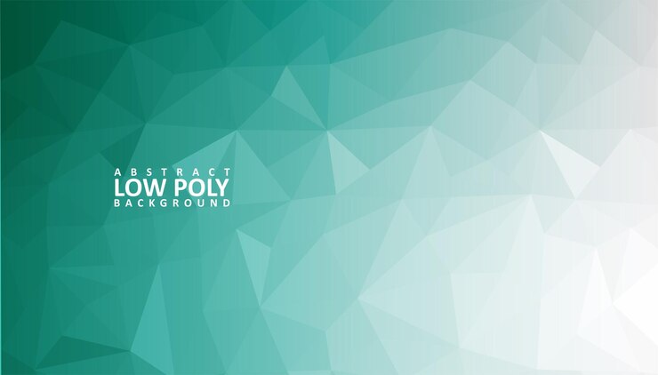 Vector abstract low poly background with triangle shapes