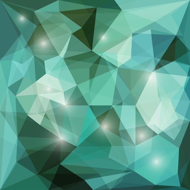 Abstract Low Poly Polygonal Pattern Background Templat