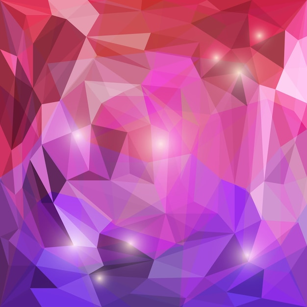 Abstract Low Poly Polygonal Pattern Background Templat