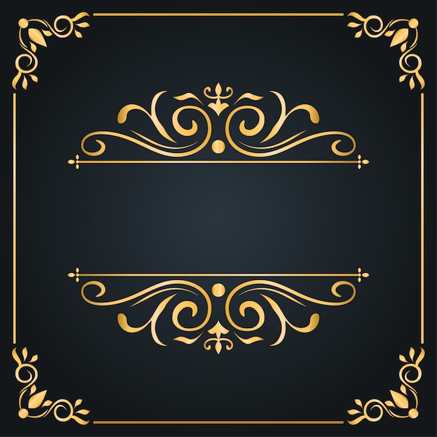 Vector abstract luxury background , ornament elegant invitation wedding card