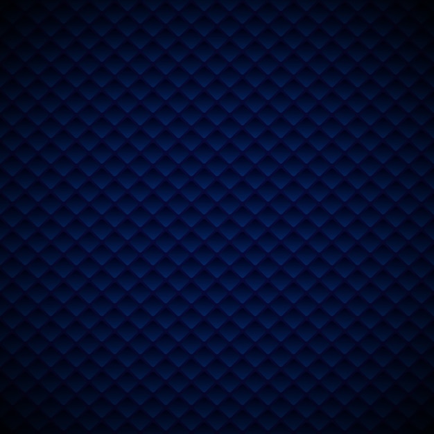 Abstract luxury blue geometric squares pattern design