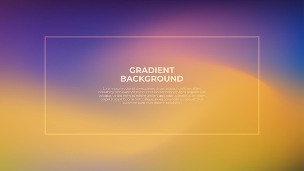 Abstract luxury colorful gradient design background banner