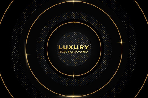 Abstract luxury dark gold background