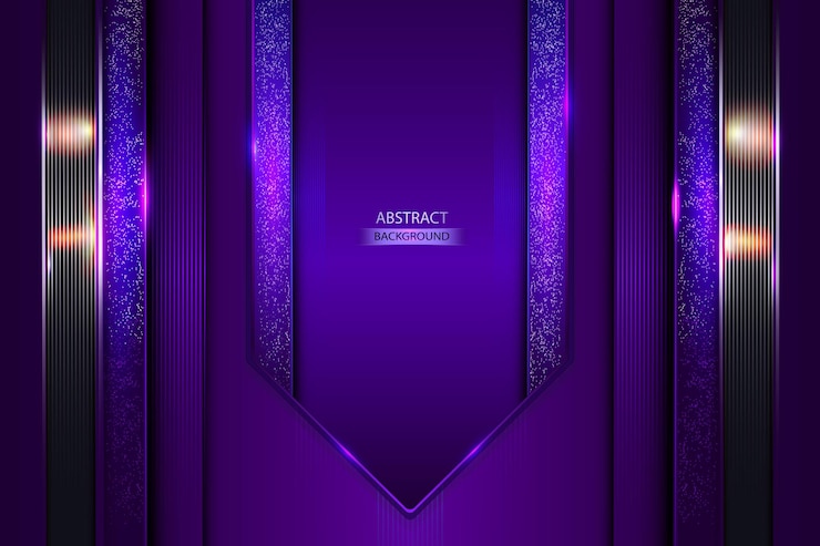 Abstract Luxury Geometric Purple Background