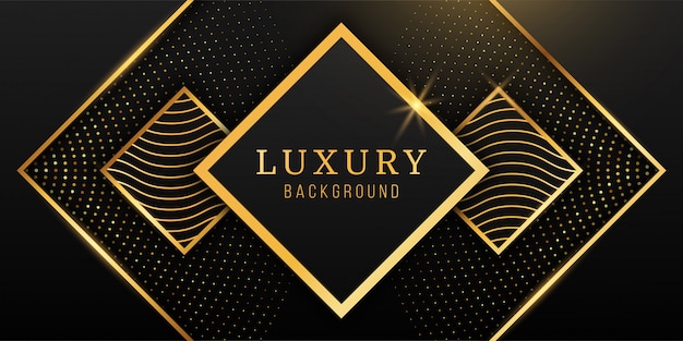Vector abstract luxury gold background,